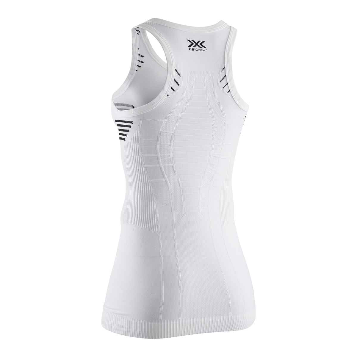 Maiou Femei X-Bionic Invent 4.0 Lt Singlet Wmn Arctic White/Dolomite Grey