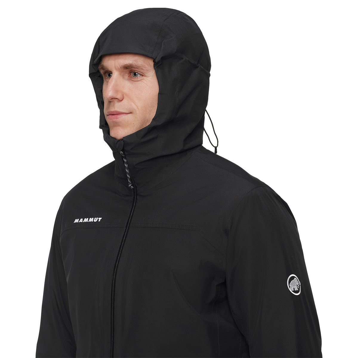 Jacheta Barbati Mammut Treeline 3 In 1 Hs Hooded Black-Black