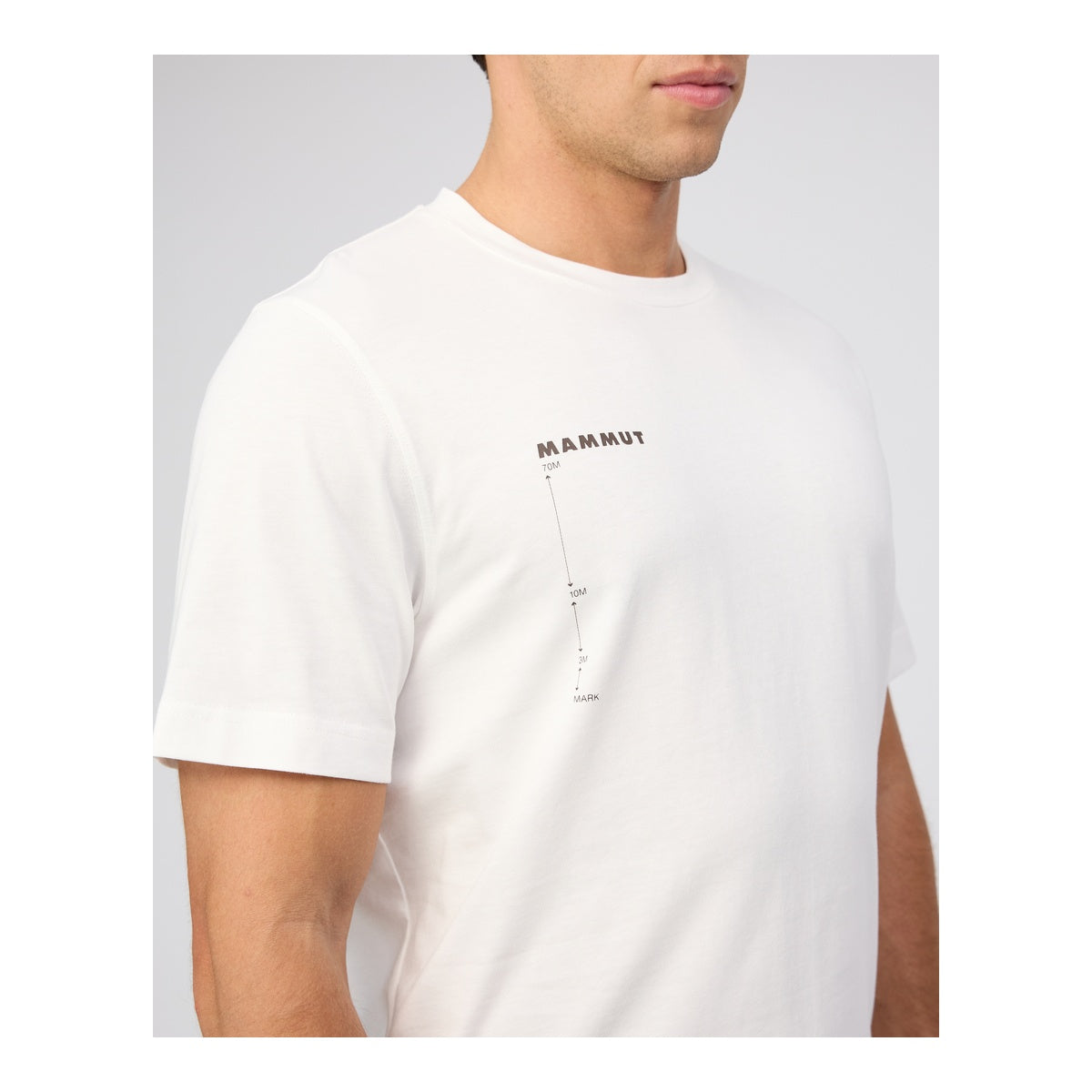 Tricou Barbati Mammut Base T-Shirt Men Avy White