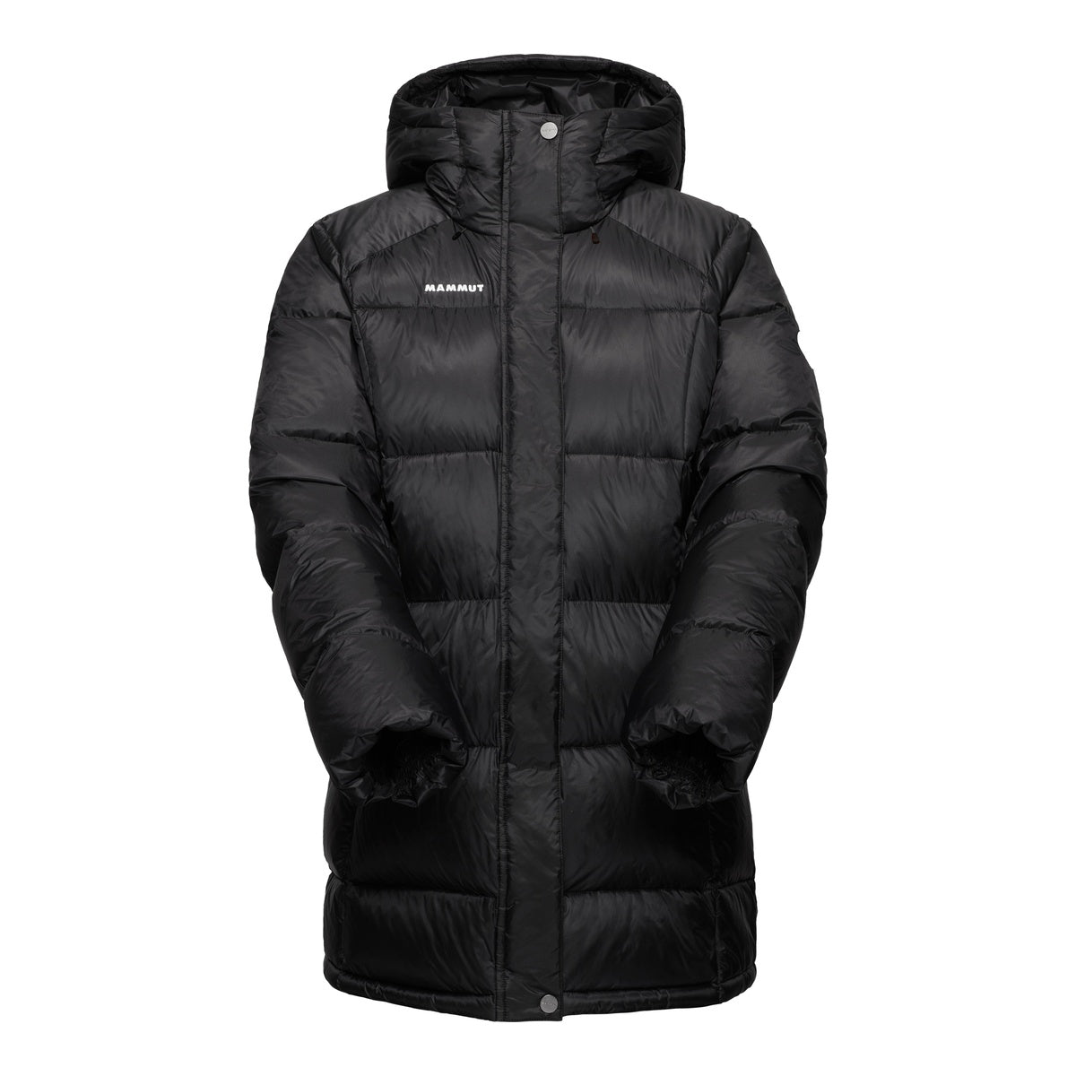 Geaca Puf Femei Mammut Glacier Glow In Hooded Parka Black