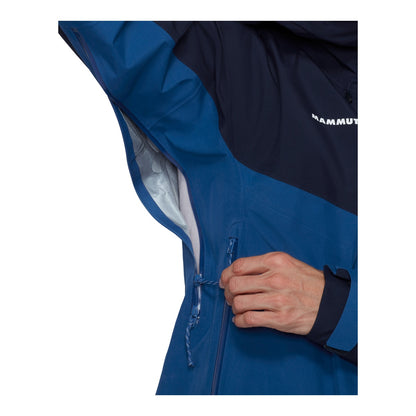 Jacheta Femei Mammut Crater IV HS Hooded Tschiel-Marine