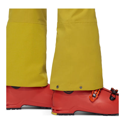 Pantaloni Schi Barbati Mammut Stoney HS Thermo Yellow