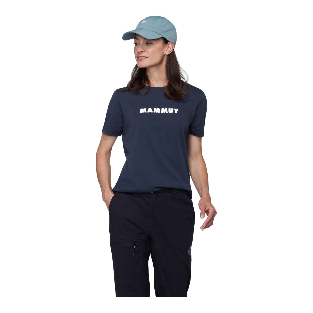 Tricou Femei Mammut Core T-Shirt Logo Marine