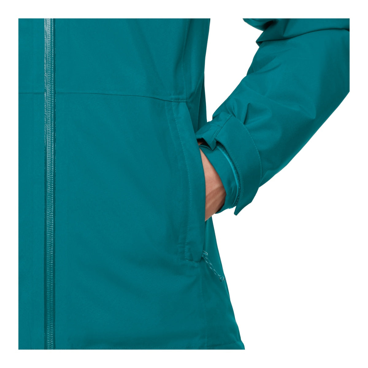 Jacheta Femei Mammut Linard Hs Thermo Hooded Deep Teal