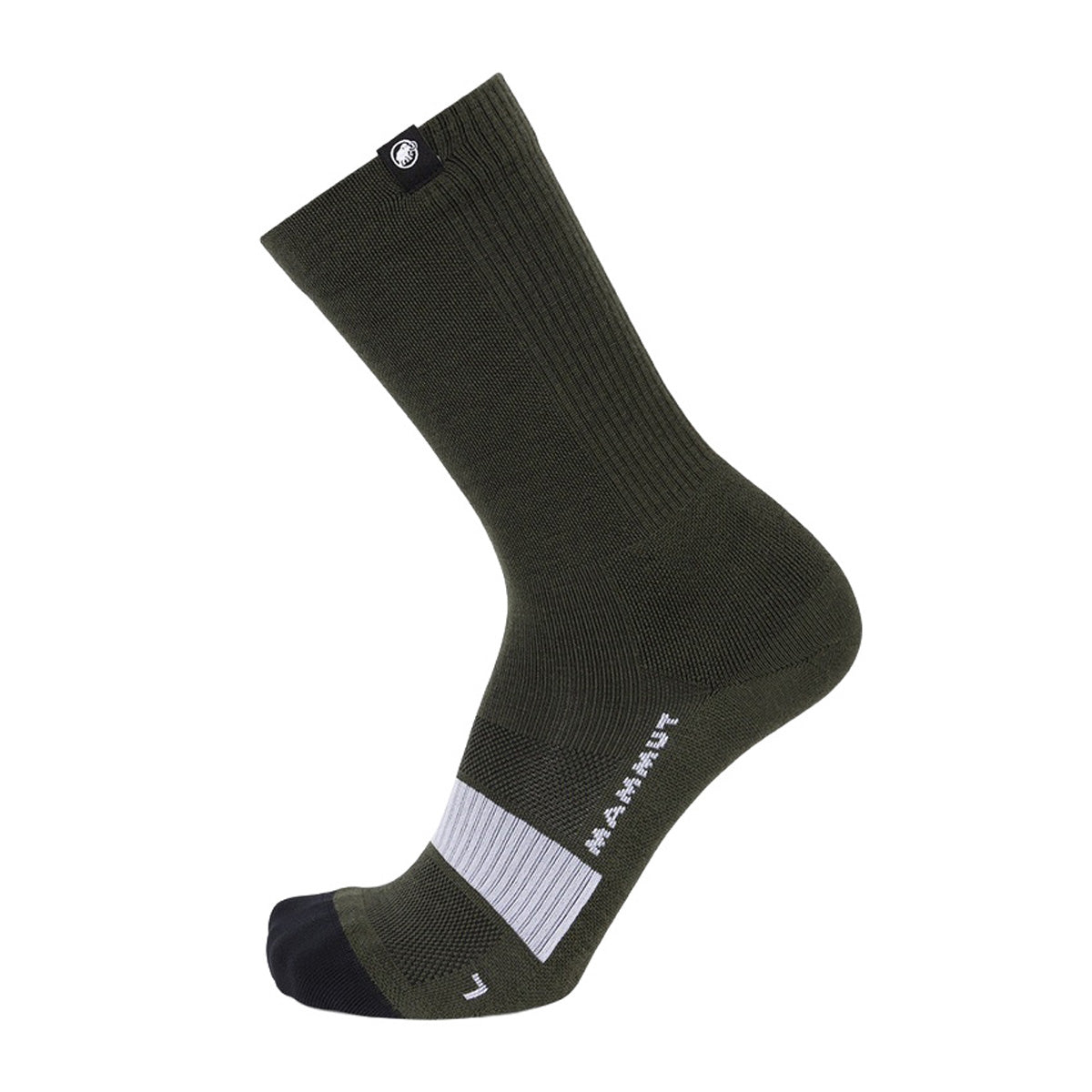 Sosete Drumetie Mammut Socks All-mountain Targeted Cushion Merino Crew Dark Marsh-White