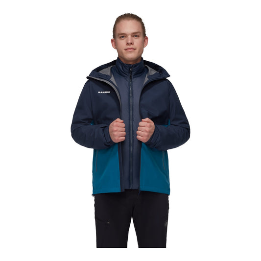 Jacheta Barbati Mammut Alto Light 3 In 1 Hs Hooded Deep Ice-Marine