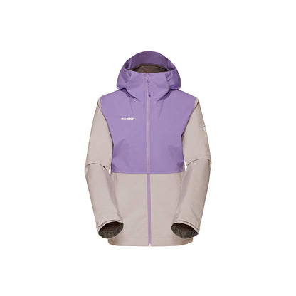 Jacheta Femei Mammut Linard Light HS Hooded Calamint Lava