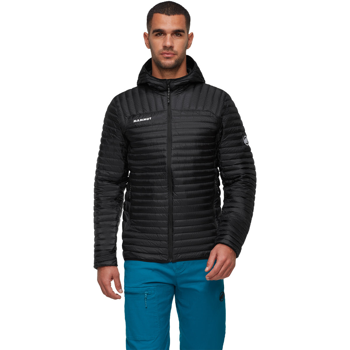 Jacheta Barbati Mammut Broad Peak Light In Hooded Black