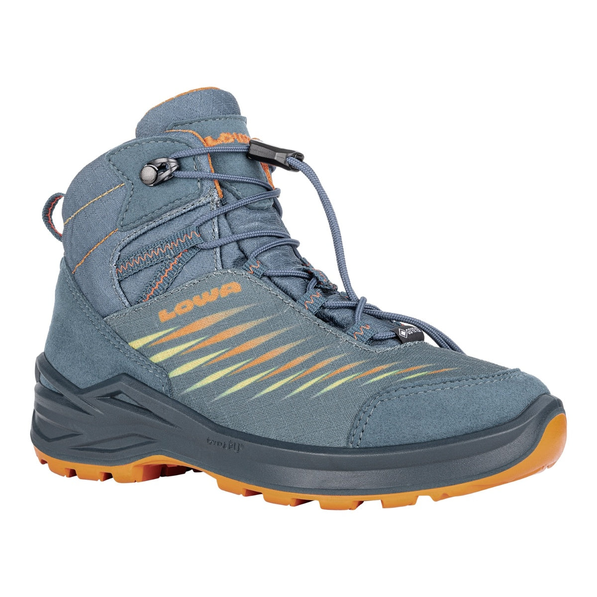 Bocanci Drumetie Baieti Lowa Zirrox II GTX MID Jr Blue