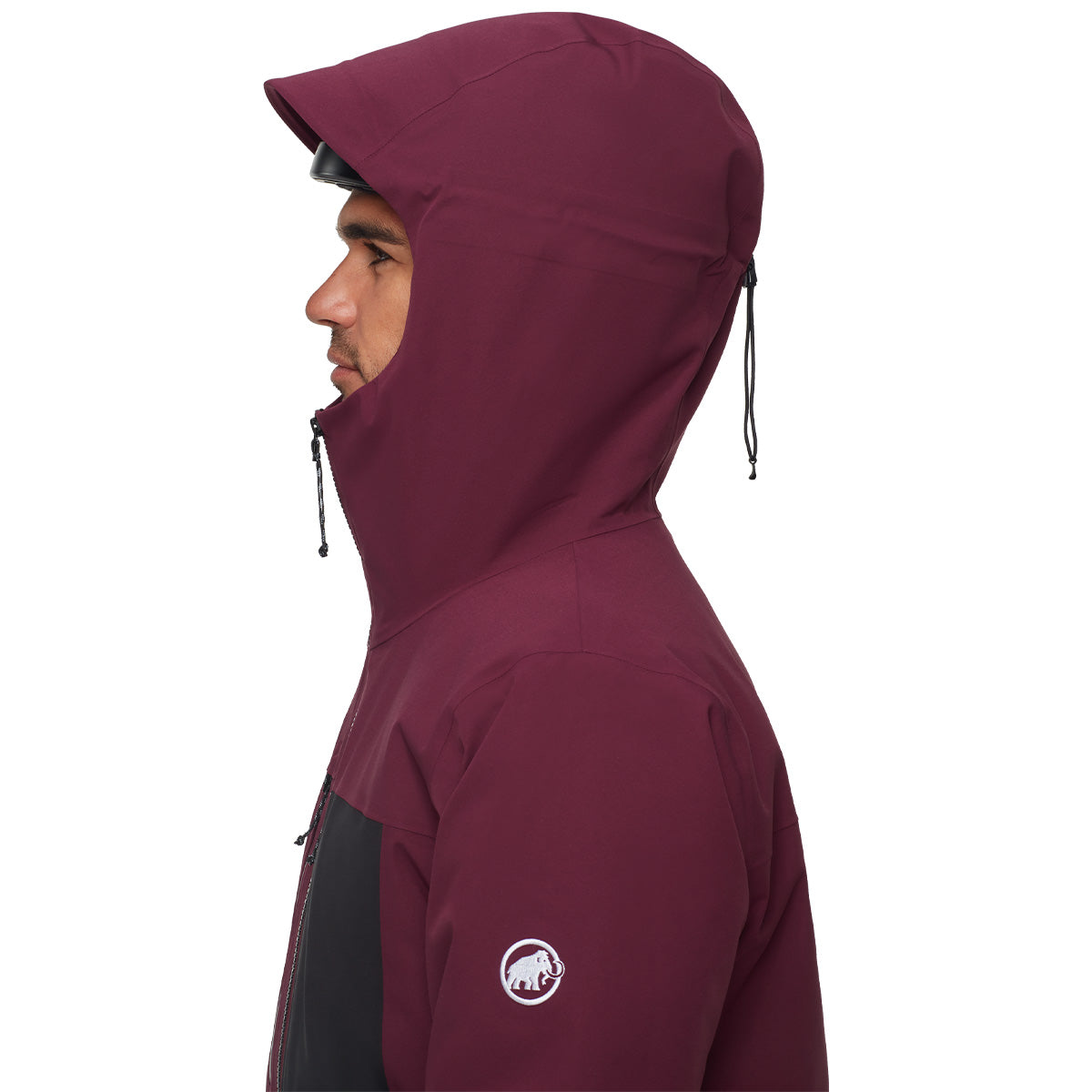 Jacheta Schi Barbati Mammut Stoney Hs Thermo Hooded Vin-Black