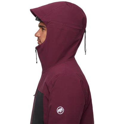 Jacheta Schi Barbati Mammut Stoney Hs Thermo Hooded Vin-Black