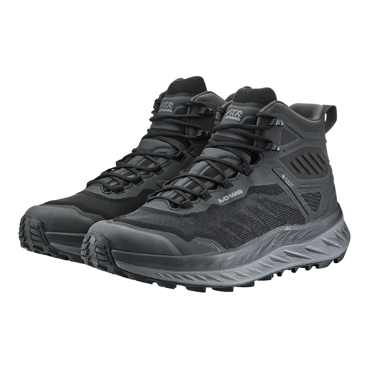 Ghete Drumetie Barbati Lowa Fortux GTX Qc Black