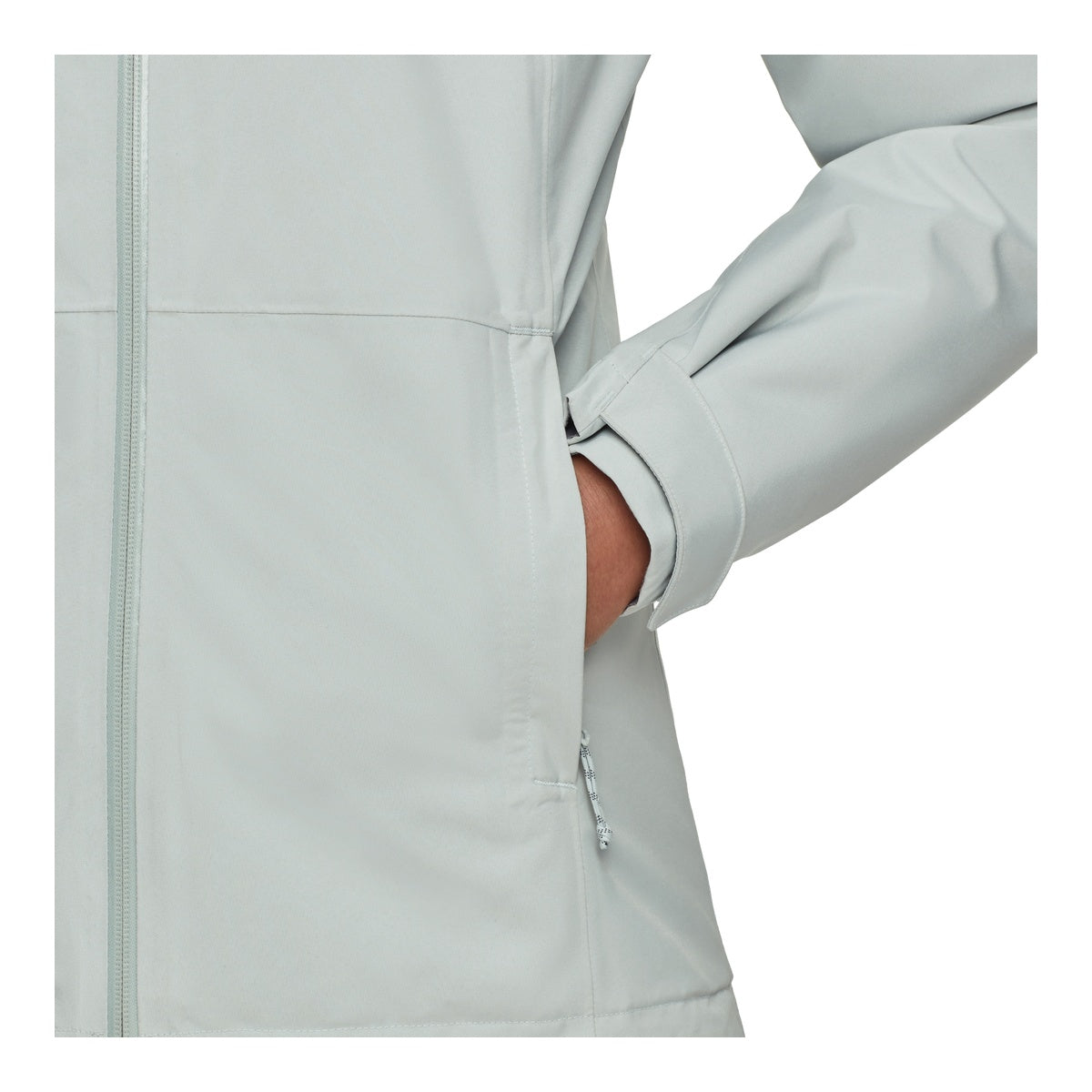 Jacheta Femei Mammut Linard Hs Thermo Hooded Silver Sage