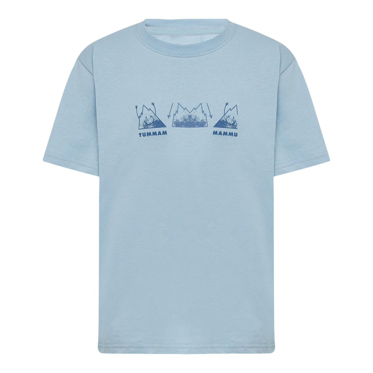 Tricou Copii Mammut Base T-Shirt Playground Nebla