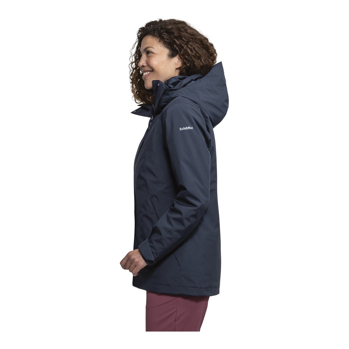 Jacheta Femei Schoffel 3 In 1 Tamina Navy Blazer