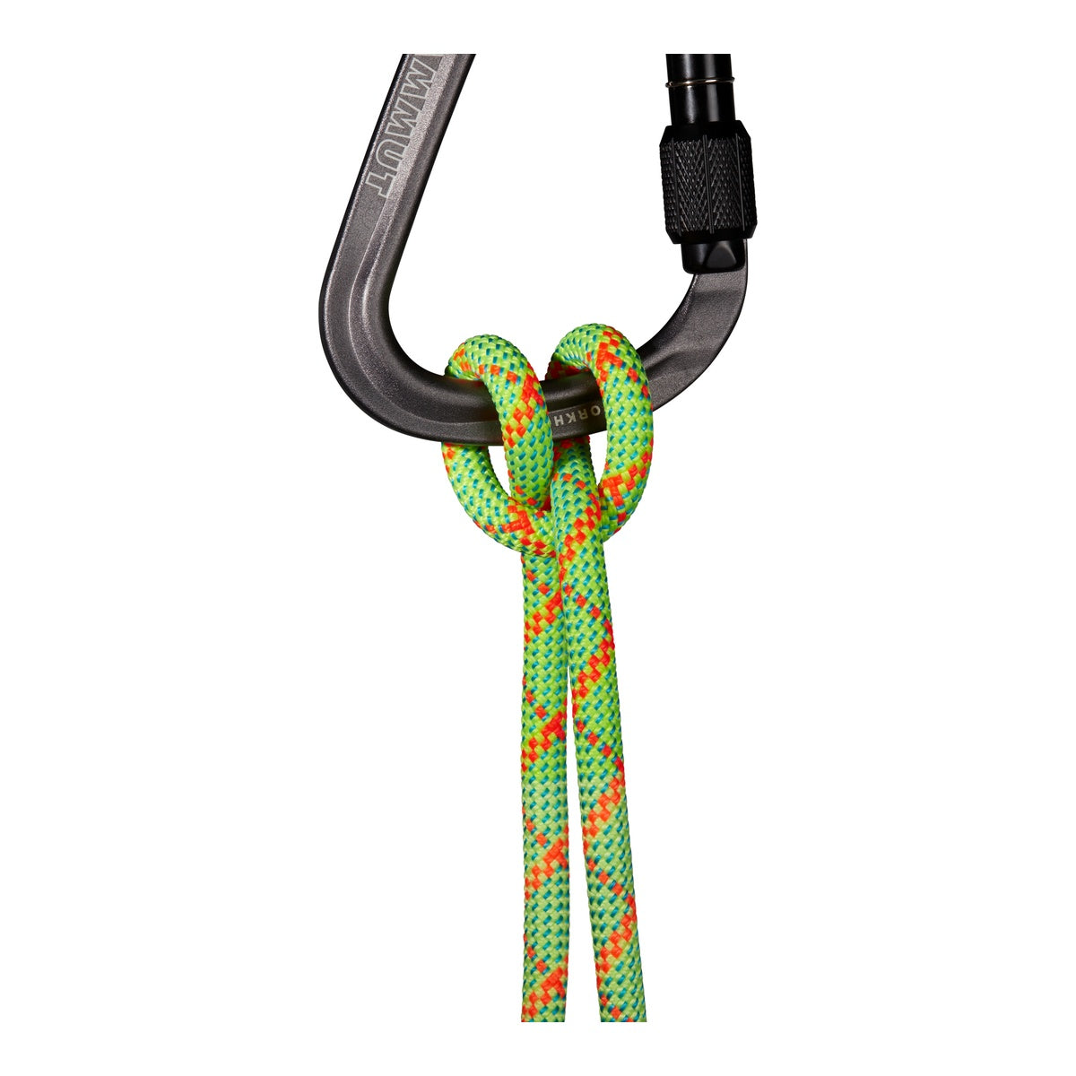 Coarda Dinamica Mammut 8.0 Alpine Core Protect Dry Rope 60M Halo-Vibrant Orange