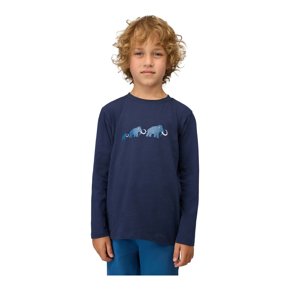 Bluza Copii Mammut Core Longsleeve Logo Marine