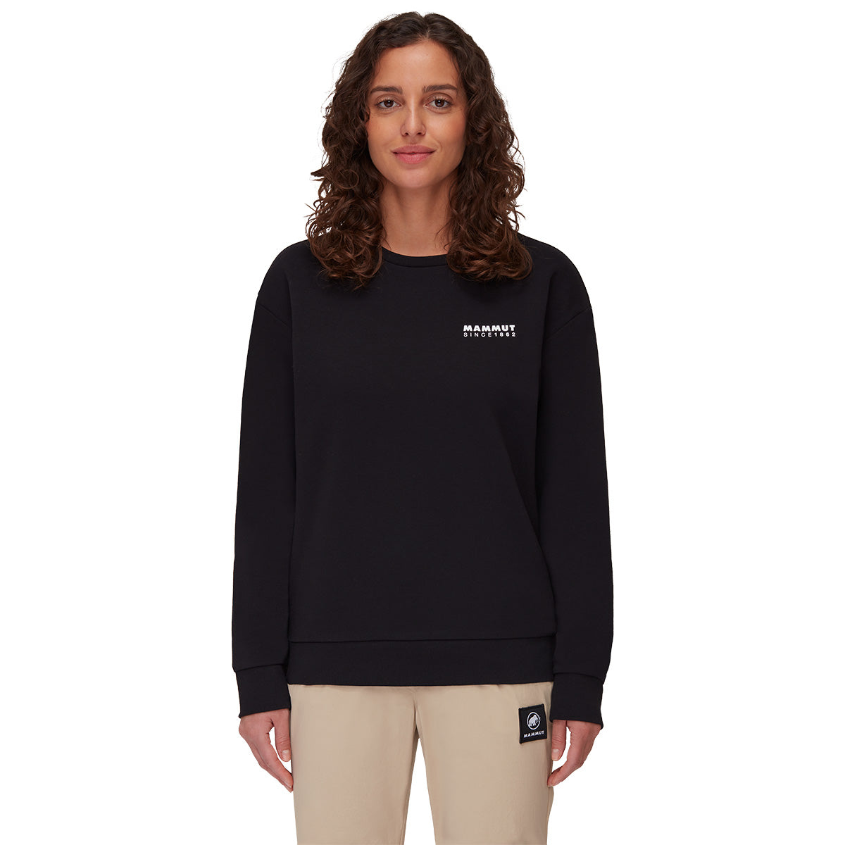 Hanorac Femei Mammut Core ML Crew Neck 1862 Black