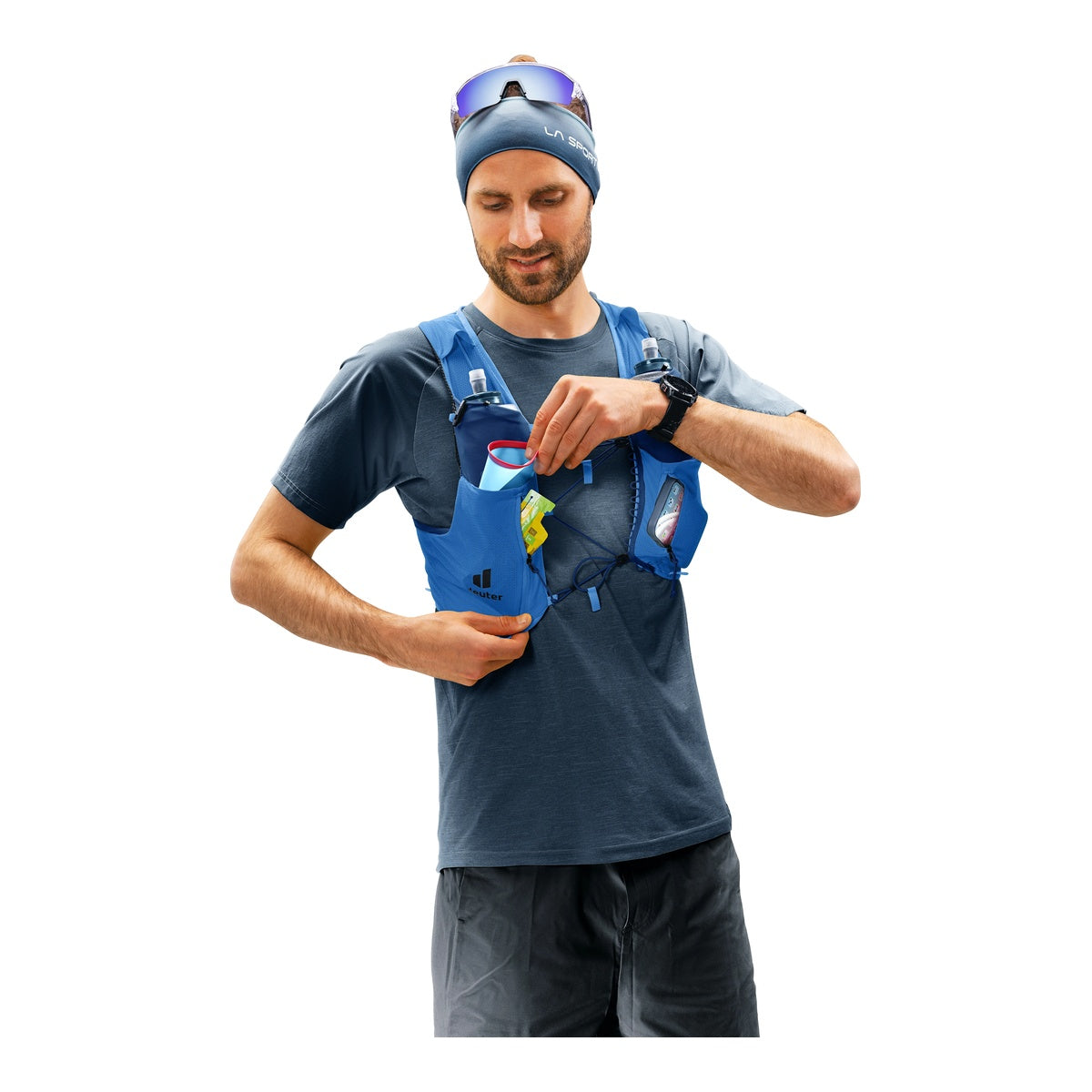 Vesta Alergare Barbati Deuter Traick 9 Neptune Nightblue