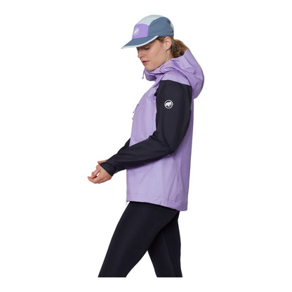 Jacheta Femei Mammut Taiss Light HS Hooded Lavandin-Black