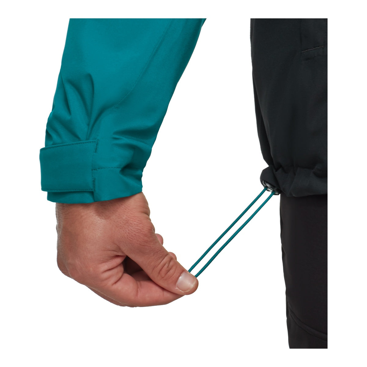 Jacheta Barbati Mammut Linard Hs Thermo Hooded Deep Teal-Black