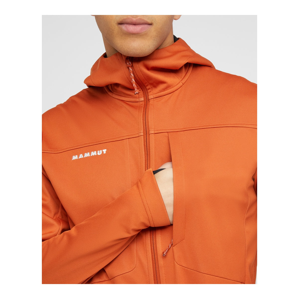 Jacheta Softshell Barbati Mammut Ultimate VIII So Hooded Brown