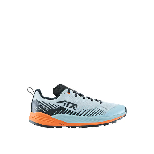 Pantofi Alergare Trail Barbati Lowa Amplux 2 Misty Blue/Orange