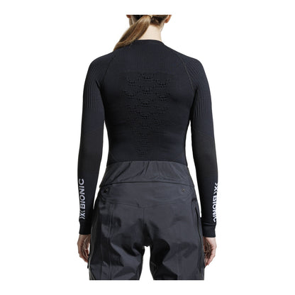 Bluza Femei X-Bionic Energy Accumulator 4.0 Lg Sl Wmn Opal Black/Arctic White