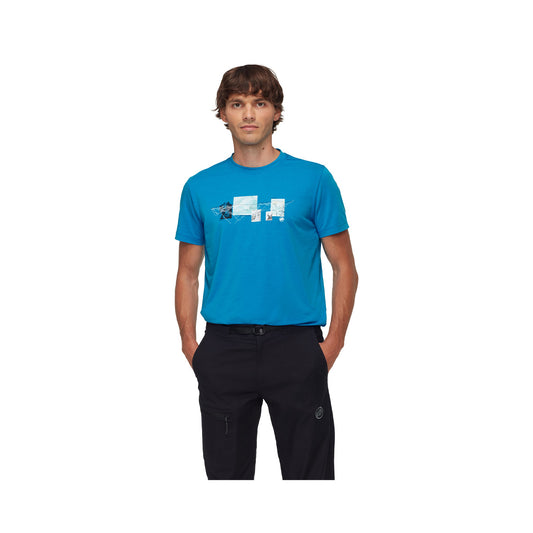 Tricou Barbati Mammut Mountain 3308M Glacier Blue
