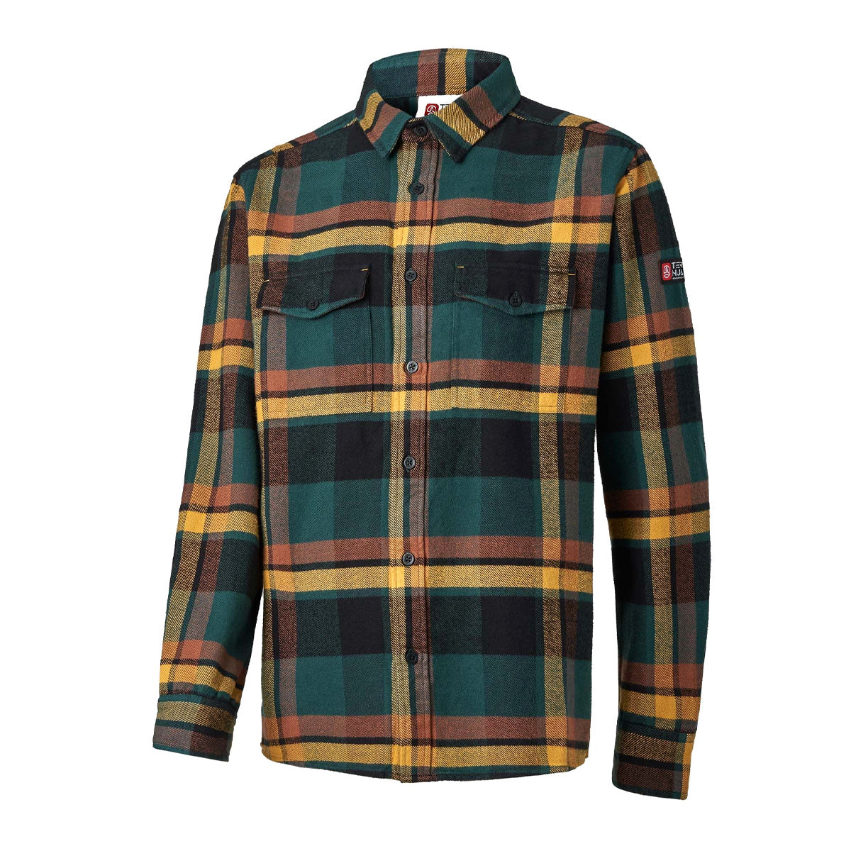 Camasa Barbati Ternua Burnt Coove M Posy Green