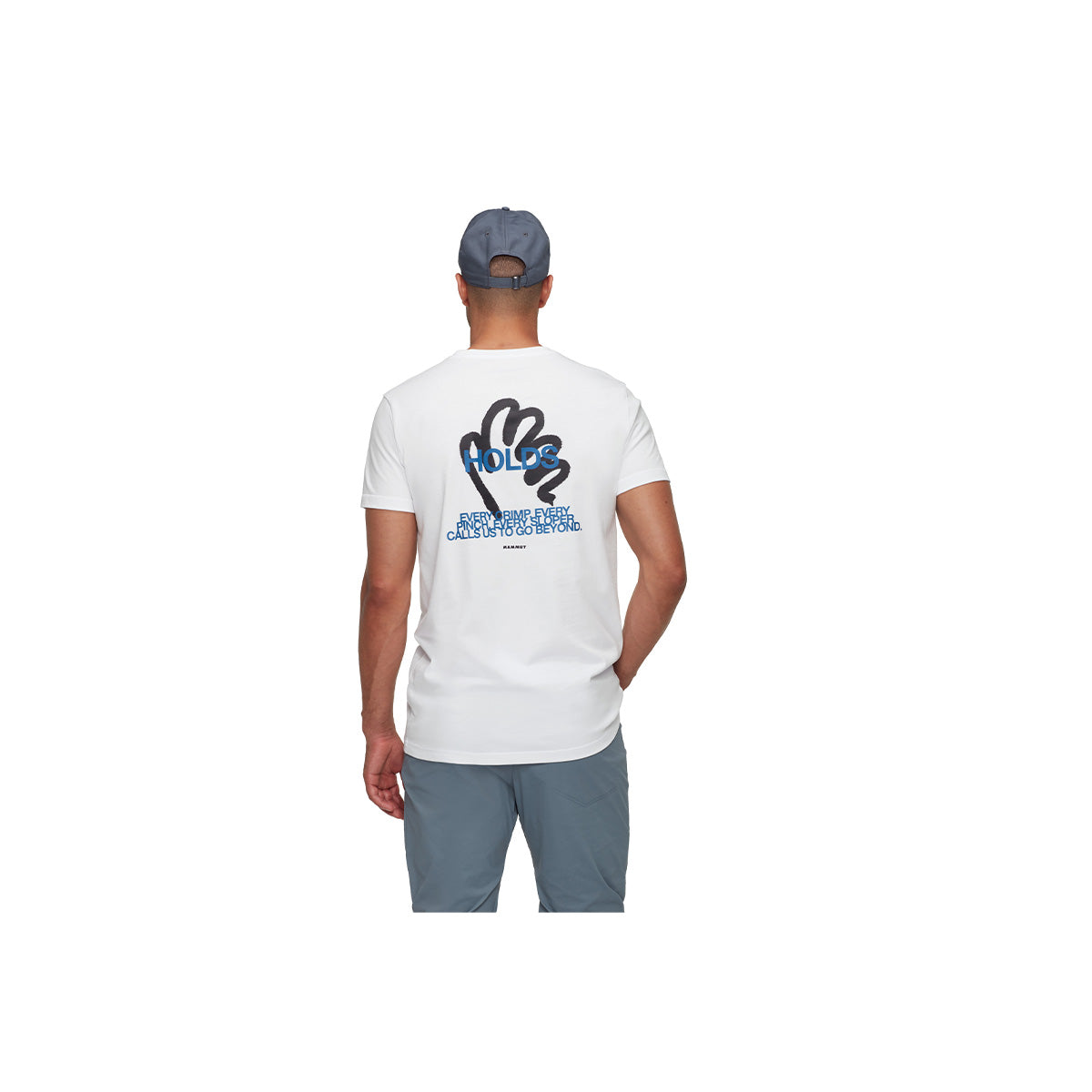 Tricou Barbati Mammut Massone Hold White