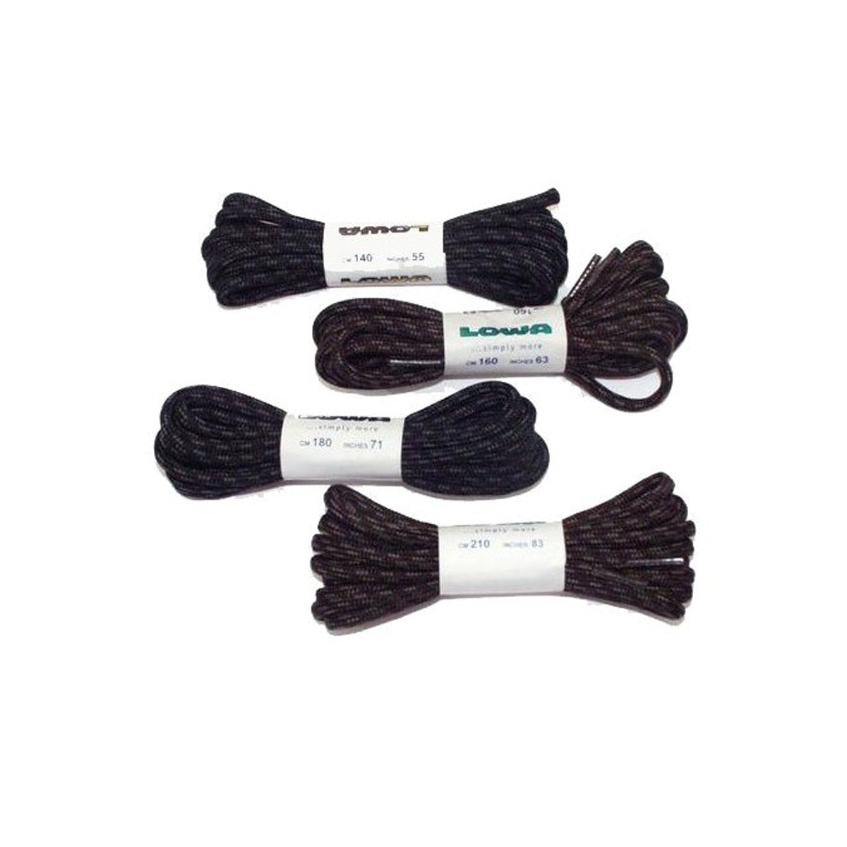 Sireturi Drumetie  Black 210Cm