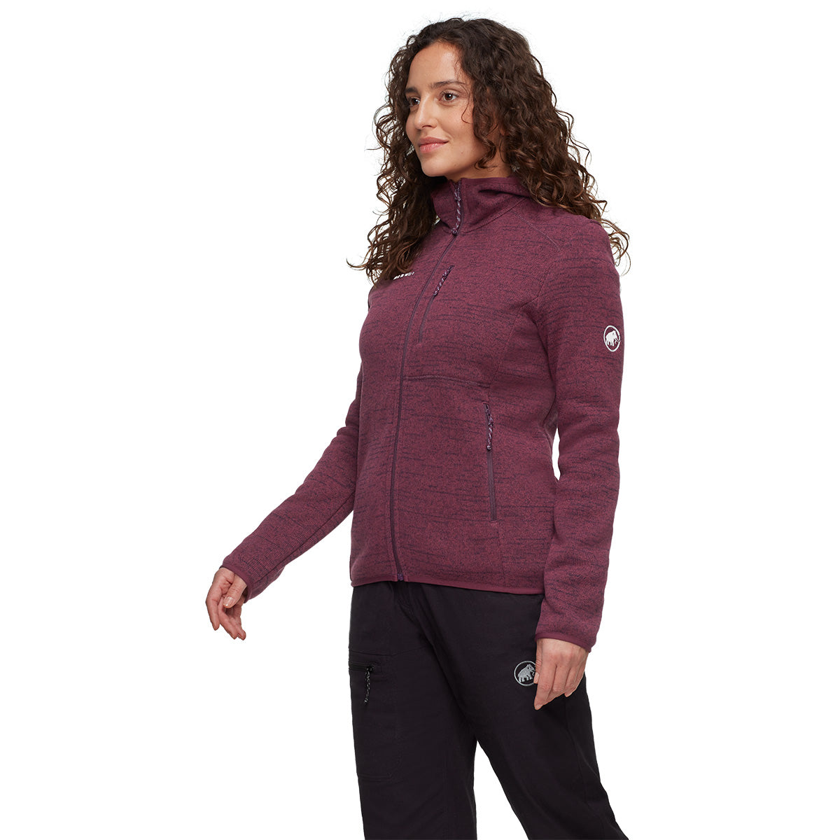 Jacheta Femei Mammut Arctic Iv Ml Hooded Vin Melange