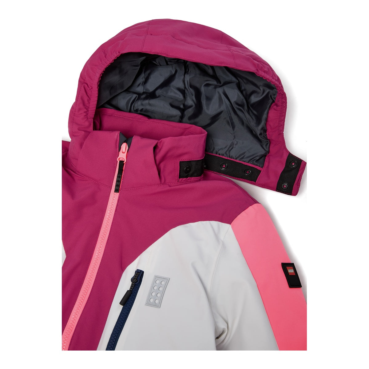 Jacheta Schi Baieti Lego Wear Lwjian 713 Dark Blue Pink