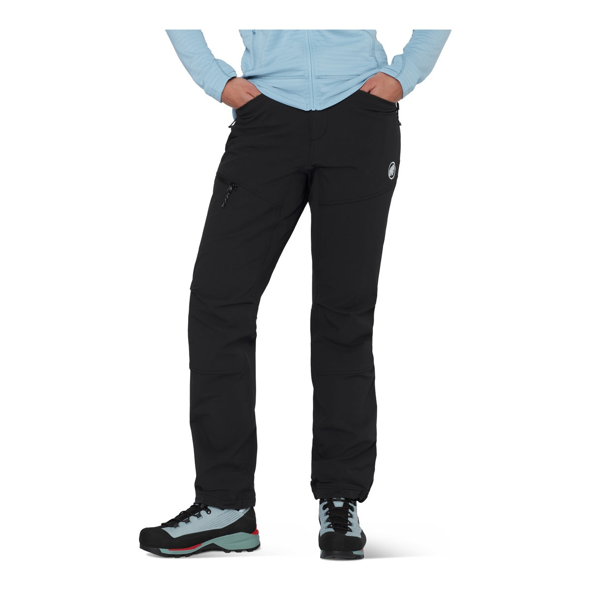 Pantaloni Softshell Femei Mammut Taiss So Black