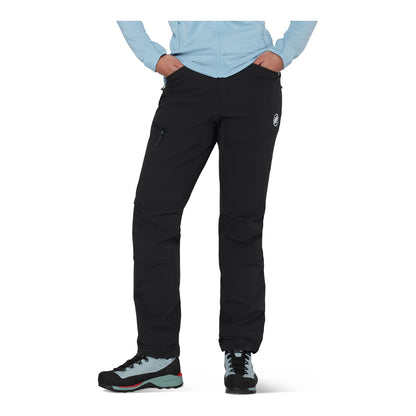 Pantaloni Softshell Femei Mammut Taiss So Black