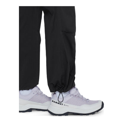 Pantaloni Femei Mammut Crag Climbing Black