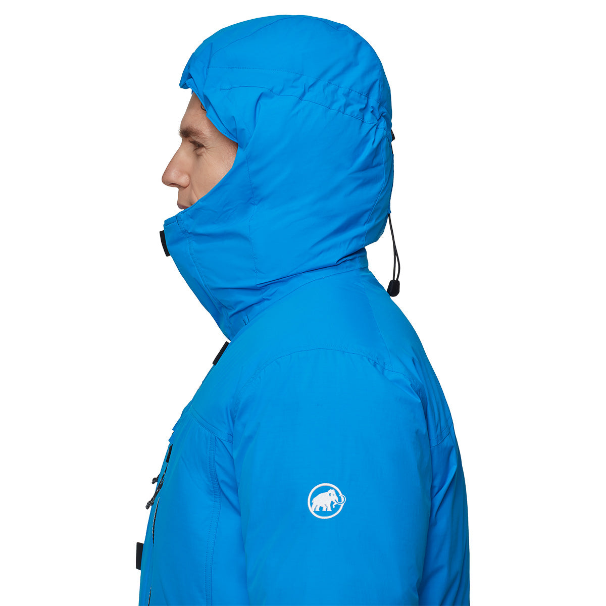 Jacheta Barbati Mammut Arctic In Hooded Parka Glacier Blue-Black