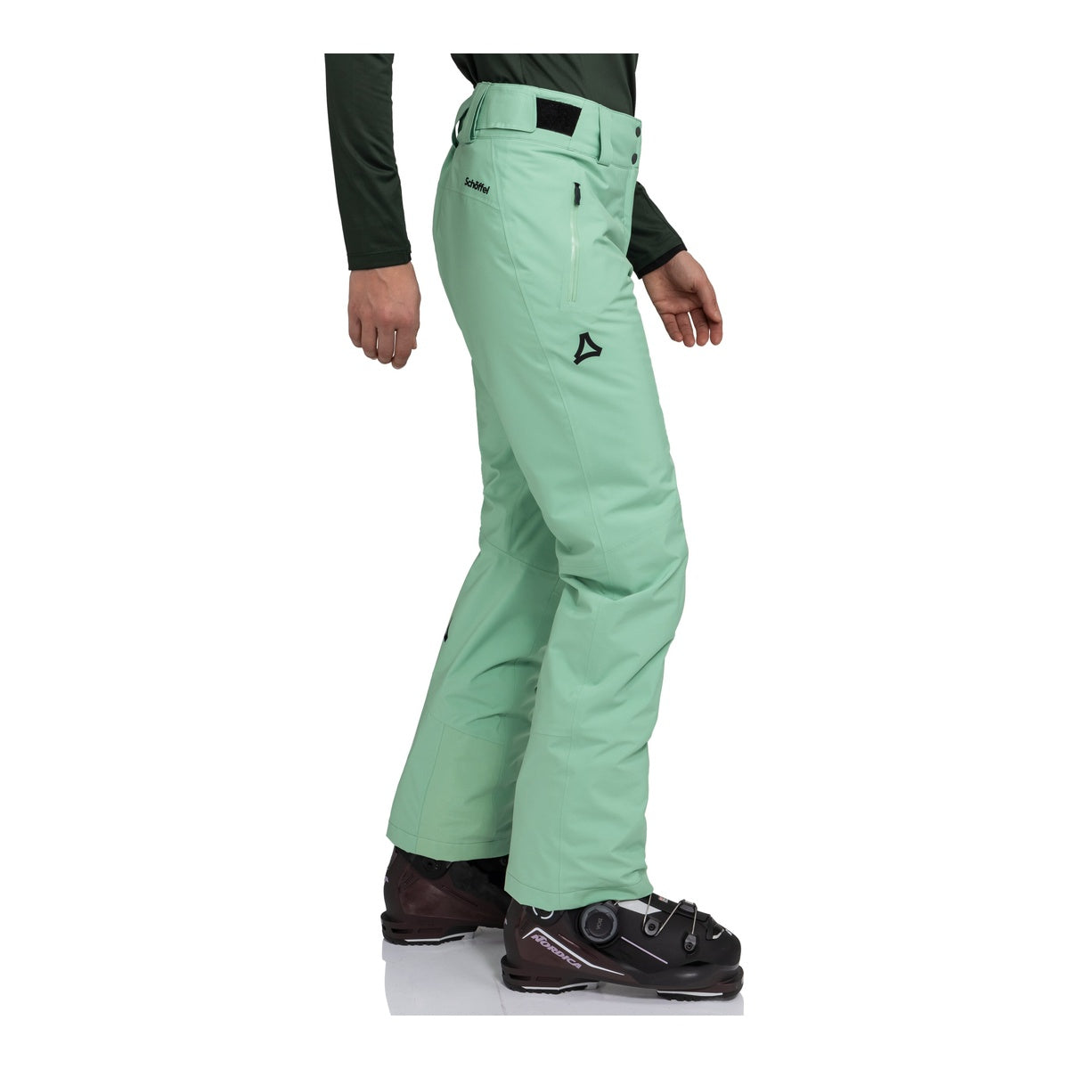 Pantaloni Schi Femei Schoffel Pine Gem Jade