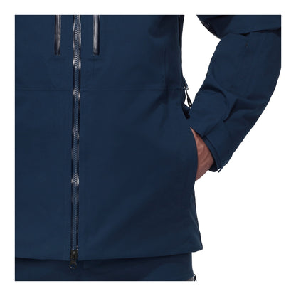 Geaca Schi Barbati Mammut Stoney HS Thermo Hooded Marine