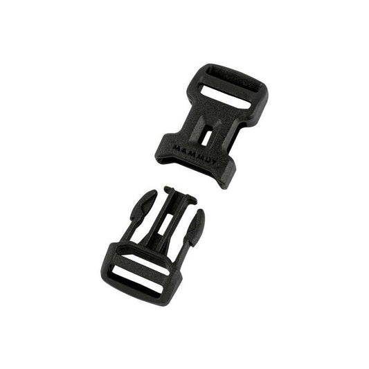 Catarama Dual Adjust Side Squeeze Buckle 25Mm Black
