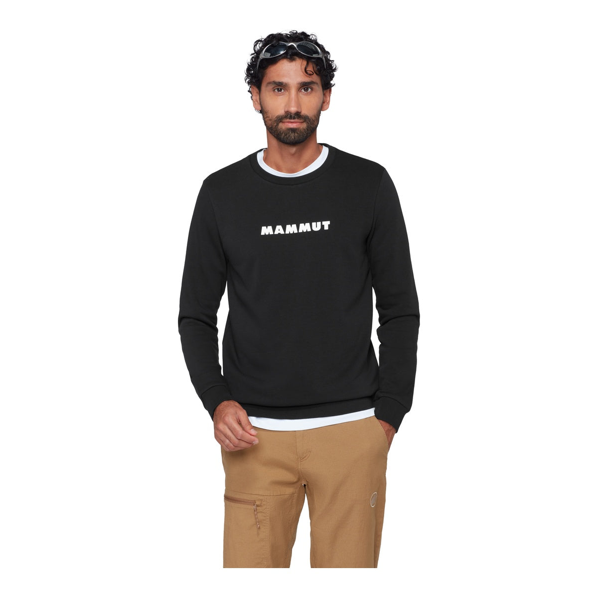 Bluza Barbati Mammut Core ML Crew Neck Logo Black