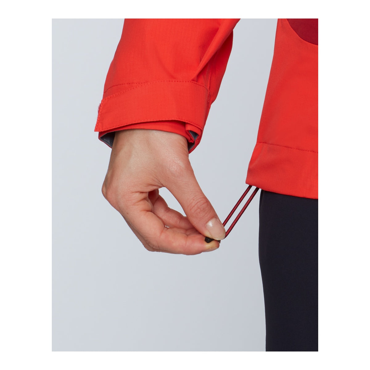 Jacheta Femei Mammut Alto Guide HS Hooded Dark Mammut Red-Mammut Red