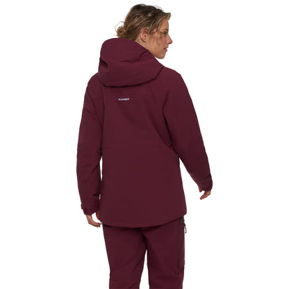 Jacheta Femei Mammut Stoney Hs Thermo Hooded Vin-Black