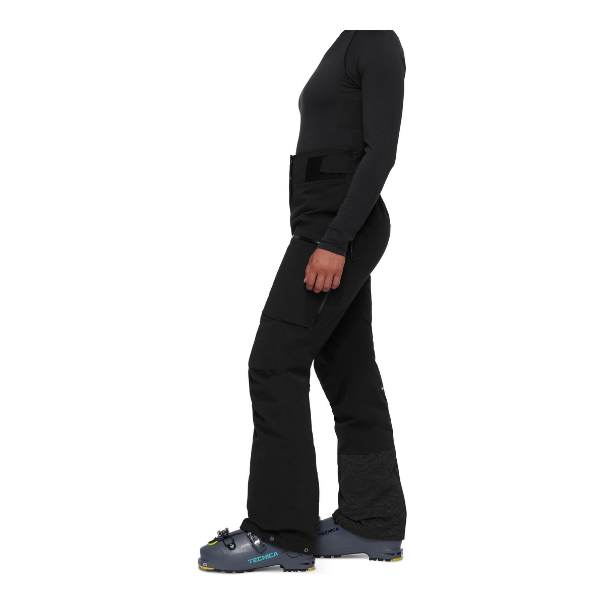 Pantaloni Schi Femei Mammut Stoney HS Thermo Black