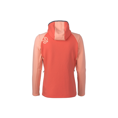 JACHETA FEMEI PUNJAK HOOD LIVING CORAL