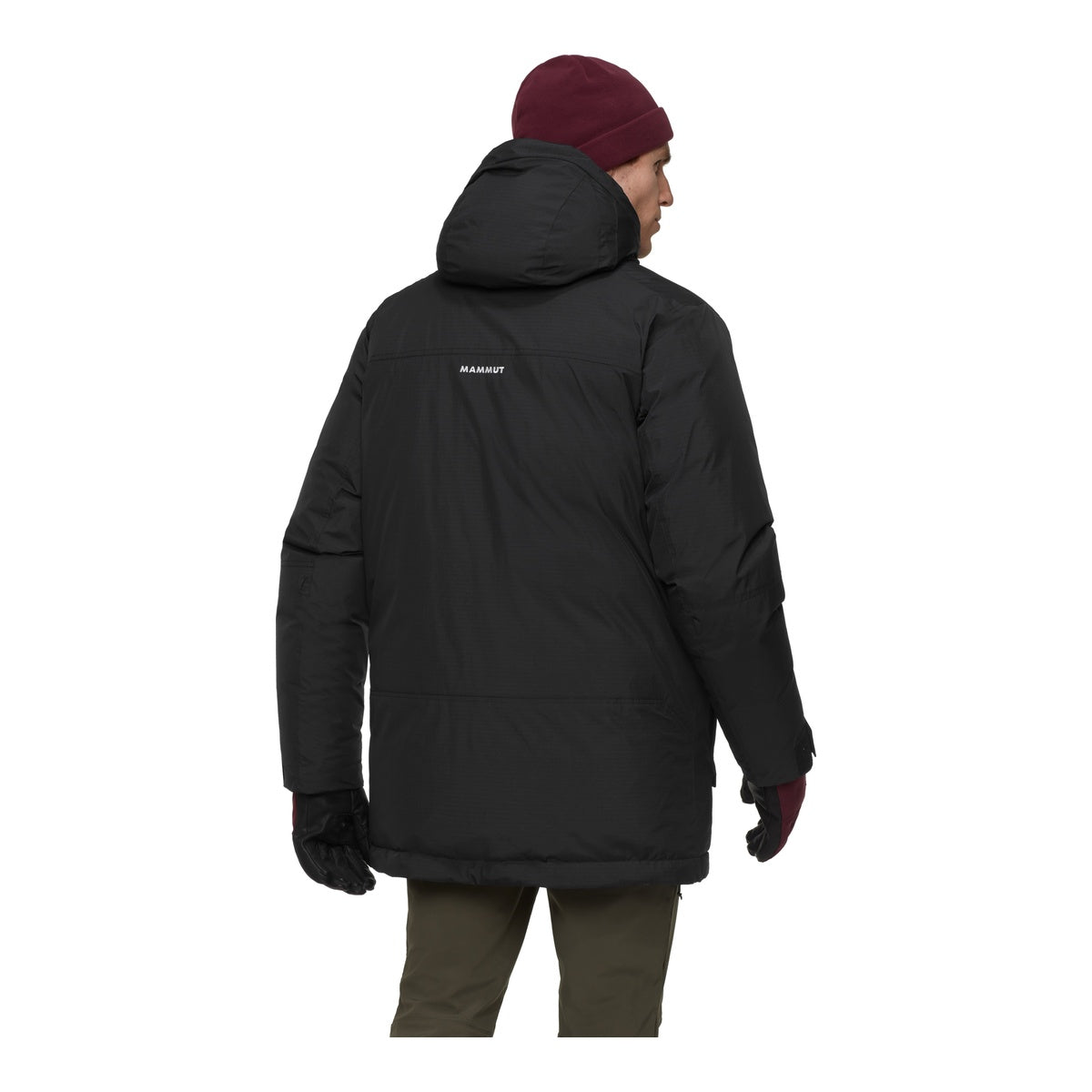 Geaca Puf Barbati Mammut Arctic In Hooded Parka Black