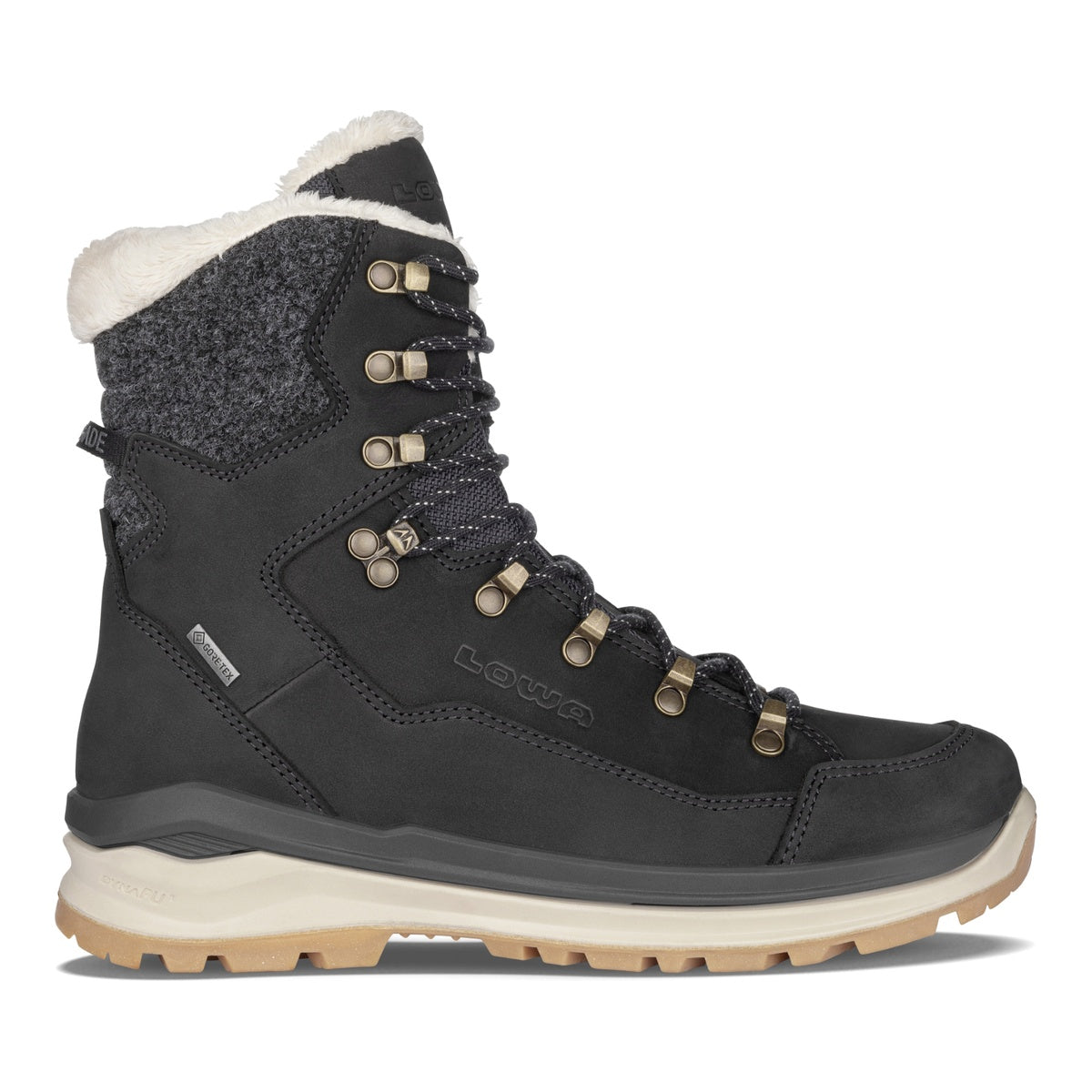 Bocanci Iarna Femei Lowa Renegade Evo Ice 2 Gtx Ws Black/Champagne