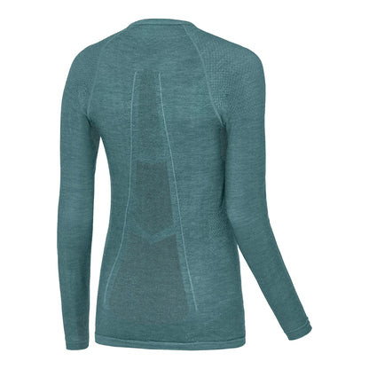 Bluza Termica Femei Lorpen Taku L/S Deep Arctic Blue