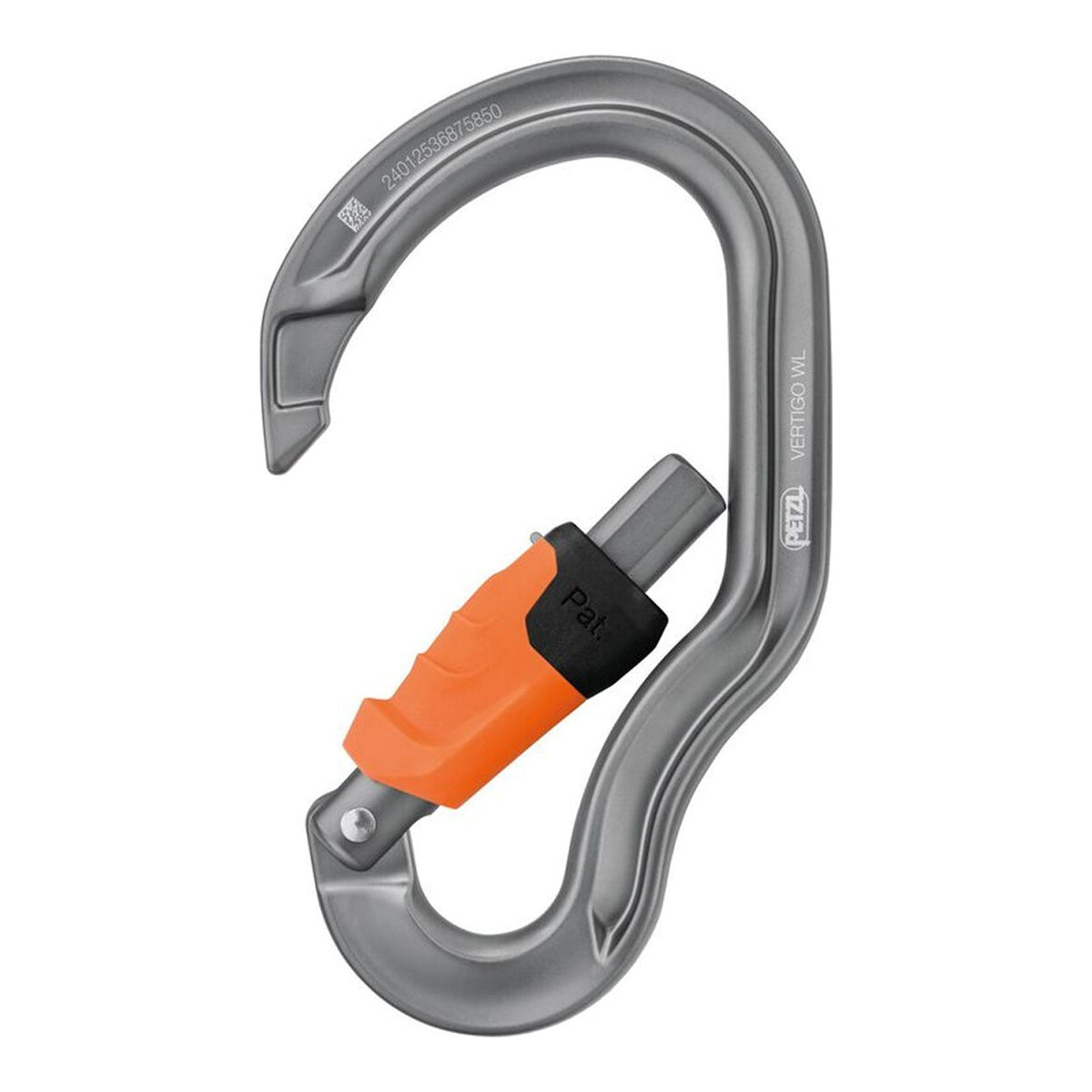 Carabiniera Petzl Vertigo Wire-Lock Grey